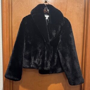 Topshop Faux Fur Jacket. NWT. Size 10 (US)